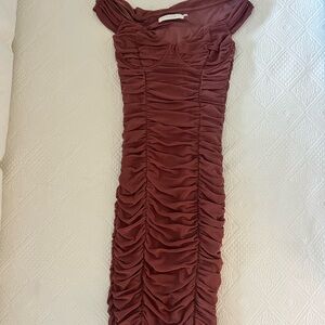 Astr The Label Bradbury Ruched Dress